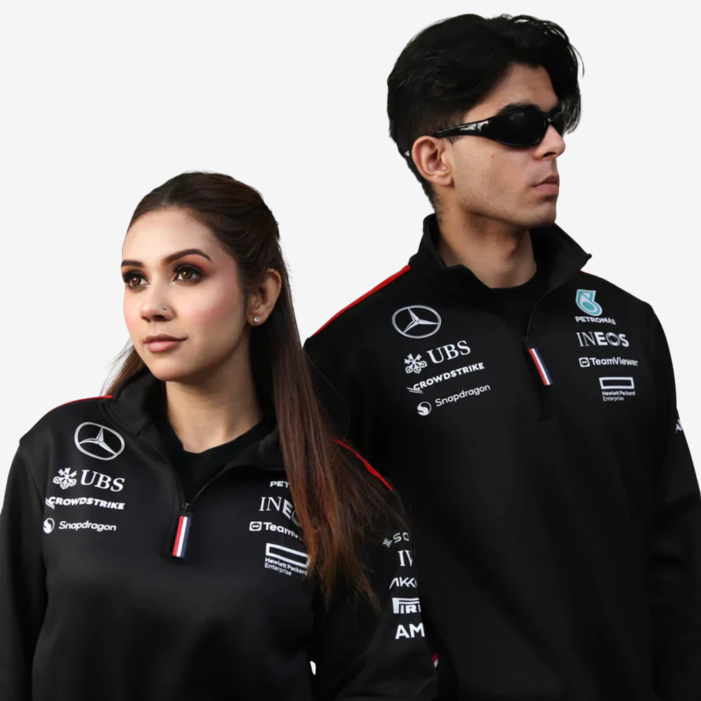 Mercedes-Inspired Black Racing Sweatshirt UNISEX