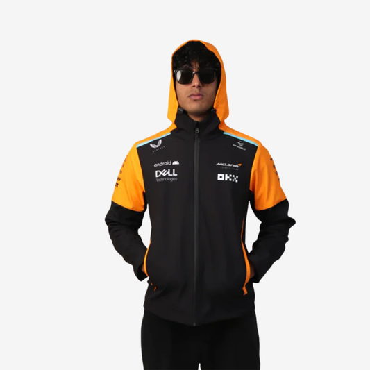 McLaren-Inspired Black Racing Jacket