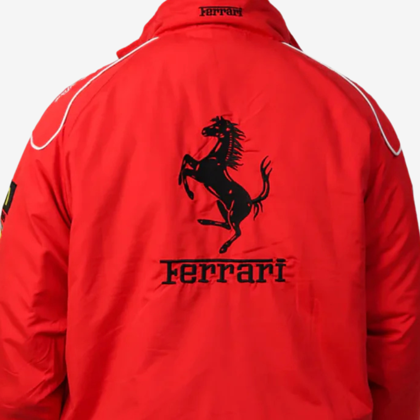 Women Motorsport Inspired Premium Jacket – Red